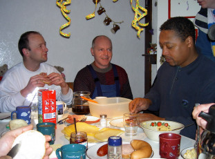 2003 Vor dem Zugstart an der Tribüne