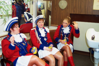 Fastnachtszug vor dem Start 2003