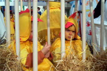 Fastnachtszug vor dem Start 2003