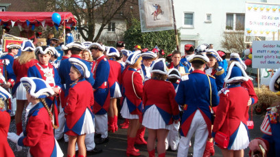 Fastnachtszug vor dem Start 2003