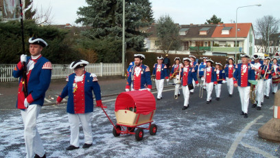 Fastnachtszug vor dem Start 2003