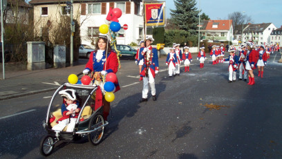 Fastnachtszug vor dem Start 2003