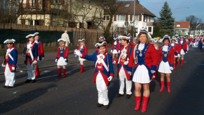 Fastnachtszug vor dem Start 2003