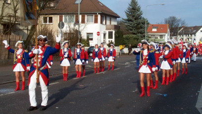 Fastnachtszug vor dem Start 2003