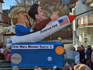 060_65 Motivwagen Rakete zum Mars