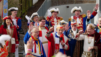 Vor dem Zugstart 04.03.2025