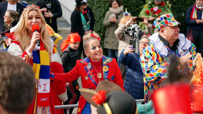 Vor dem Zugstart 04.03.2025